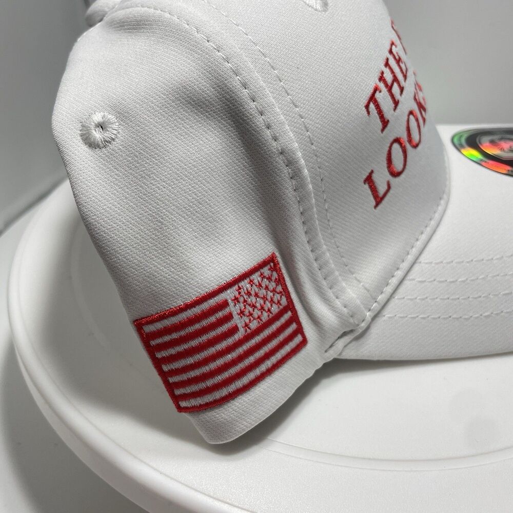 Lot of 2 Valuetainment "The Future Looks Bright" White Election Snapback Hat - Picture 4 of 15